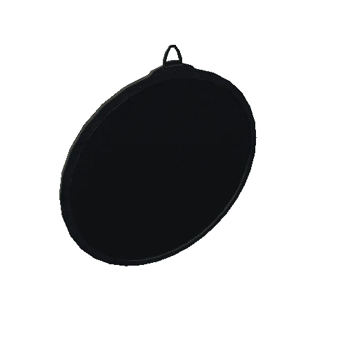 Circular Reflector Black